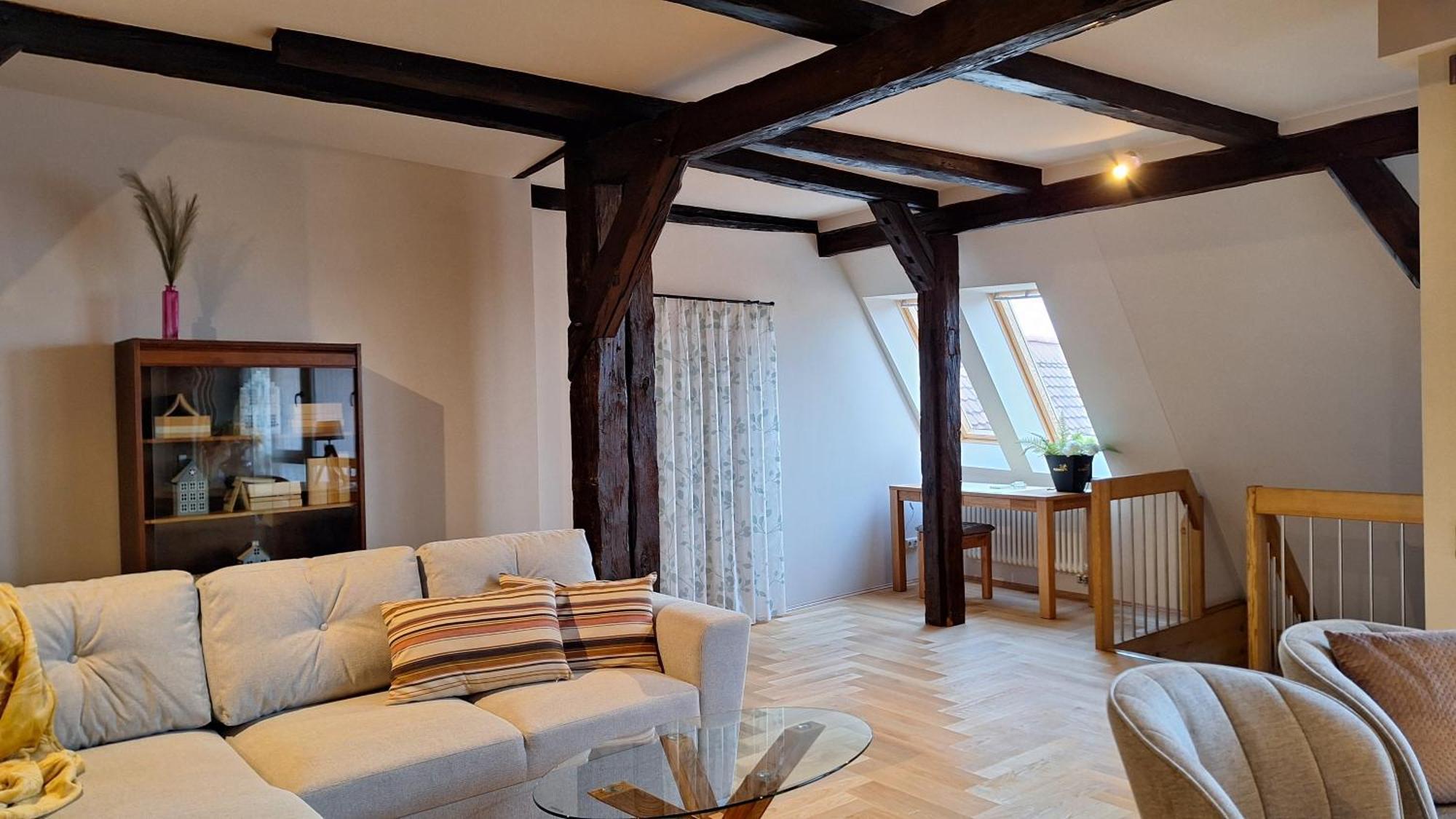 Stadtpalais Bellevue-Suite 3- Zimmer- Maisonettewohnung Mit Dachterrasse Maximal 4 Personen Bautzen Esterno foto