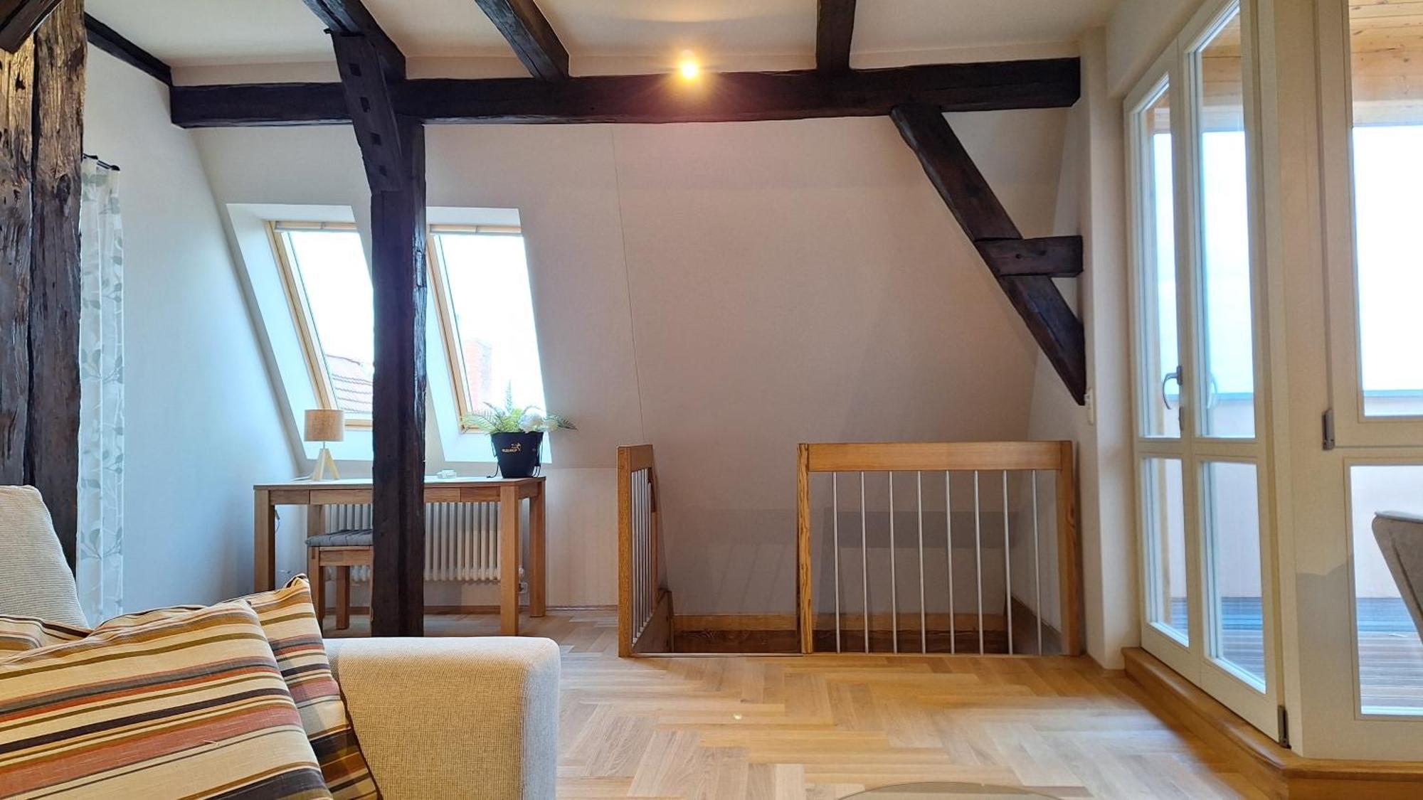 Stadtpalais Bellevue-Suite 3- Zimmer- Maisonettewohnung Mit Dachterrasse Maximal 4 Personen Bautzen Esterno foto