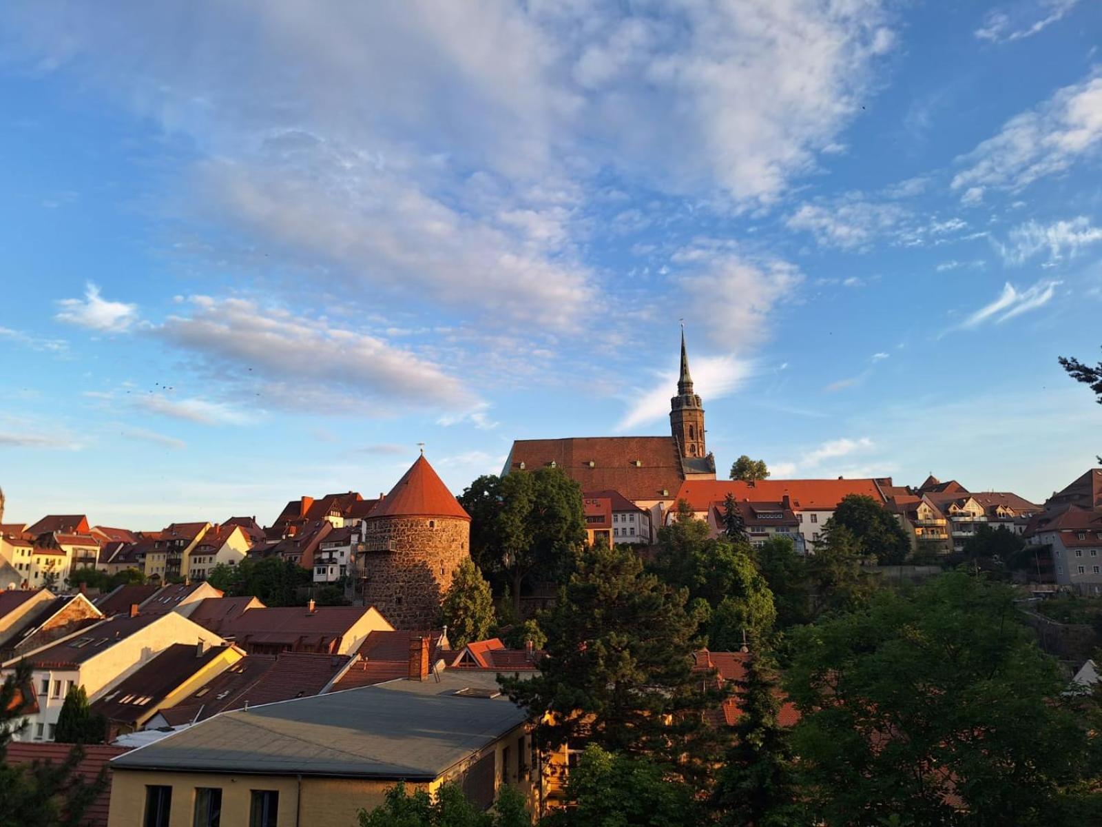 Stadtpalais Bellevue-Suite 3- Zimmer- Maisonettewohnung Mit Dachterrasse Maximal 4 Personen Bautzen Esterno foto
