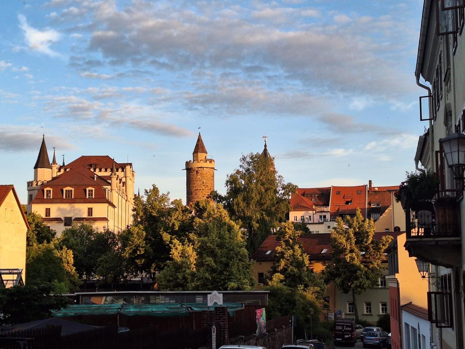 Stadtpalais Bellevue-Suite 3- Zimmer- Maisonettewohnung Mit Dachterrasse Maximal 4 Personen Bautzen Esterno foto